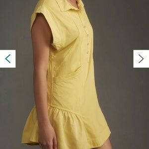 DAILY PRACTICE BY ANTHROPOLOGIE SHORT-SLEEVE TANGO DRESS xxs